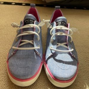 Womens 6 sperry x vineyard vines limited edition collab sneakers like new